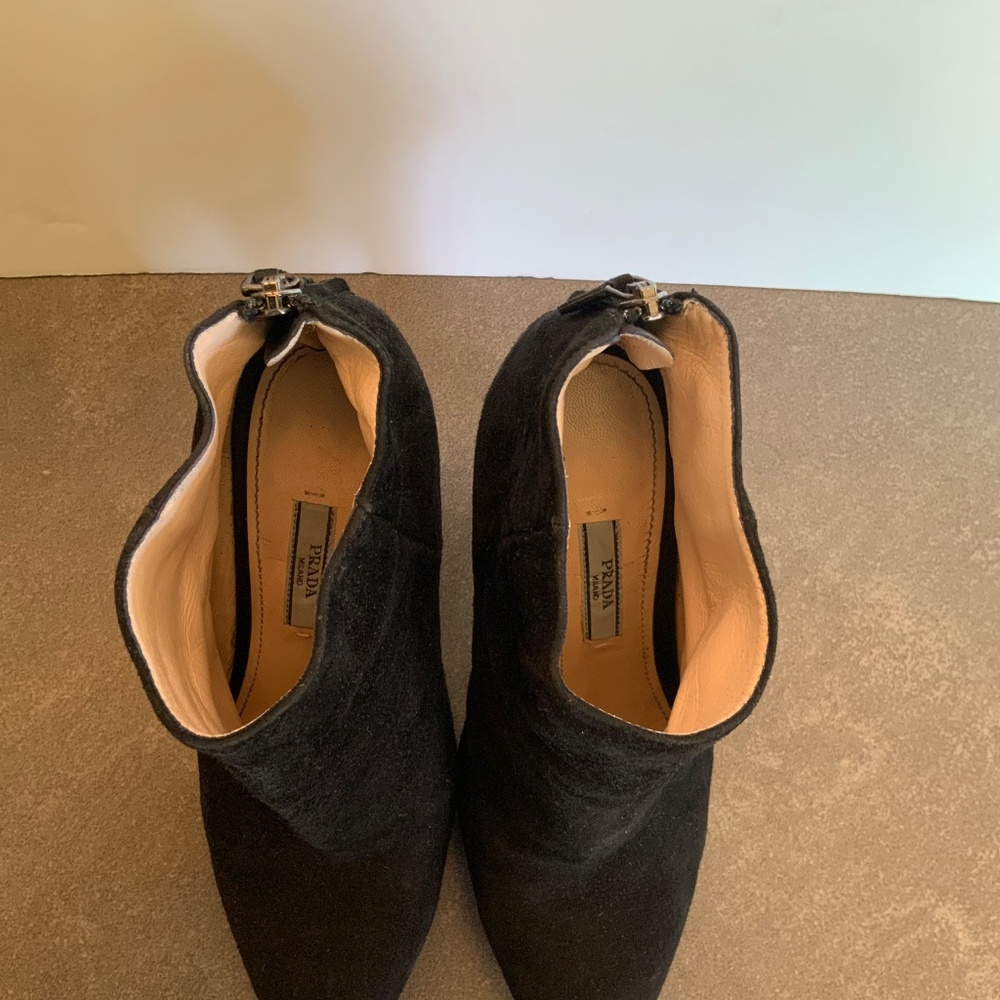 PRADA Black High Heel Booties - Picture 2 of 14